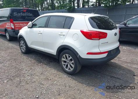 2016 Kia Sportage Lx из США, поврежденный, VIN KNDPB3AC7G7804879